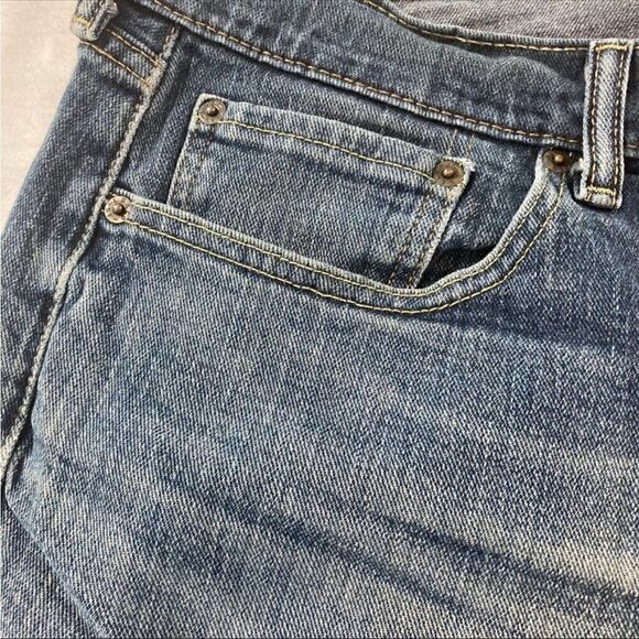 Levi Strauss & Co. Mens Blue 505 Straight Leg Denim Jeans Size W40xL30 - Picture 6 of 15